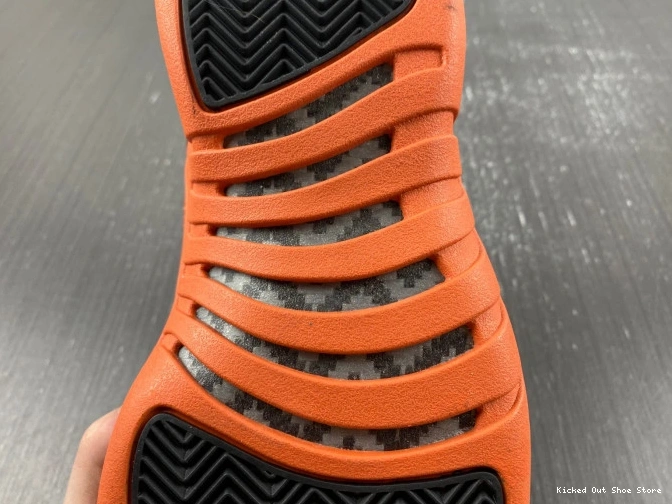 Kicked Out Shoe Store WMNS Air 12 FD9101-081 Jordan Orange Brilliant 0630